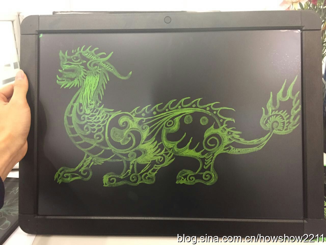 好寫科技高亮型光能小黑板，光能黑板-黑科技不是一點點